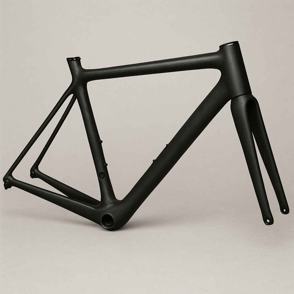 Lightweight carbon fiber bike frame