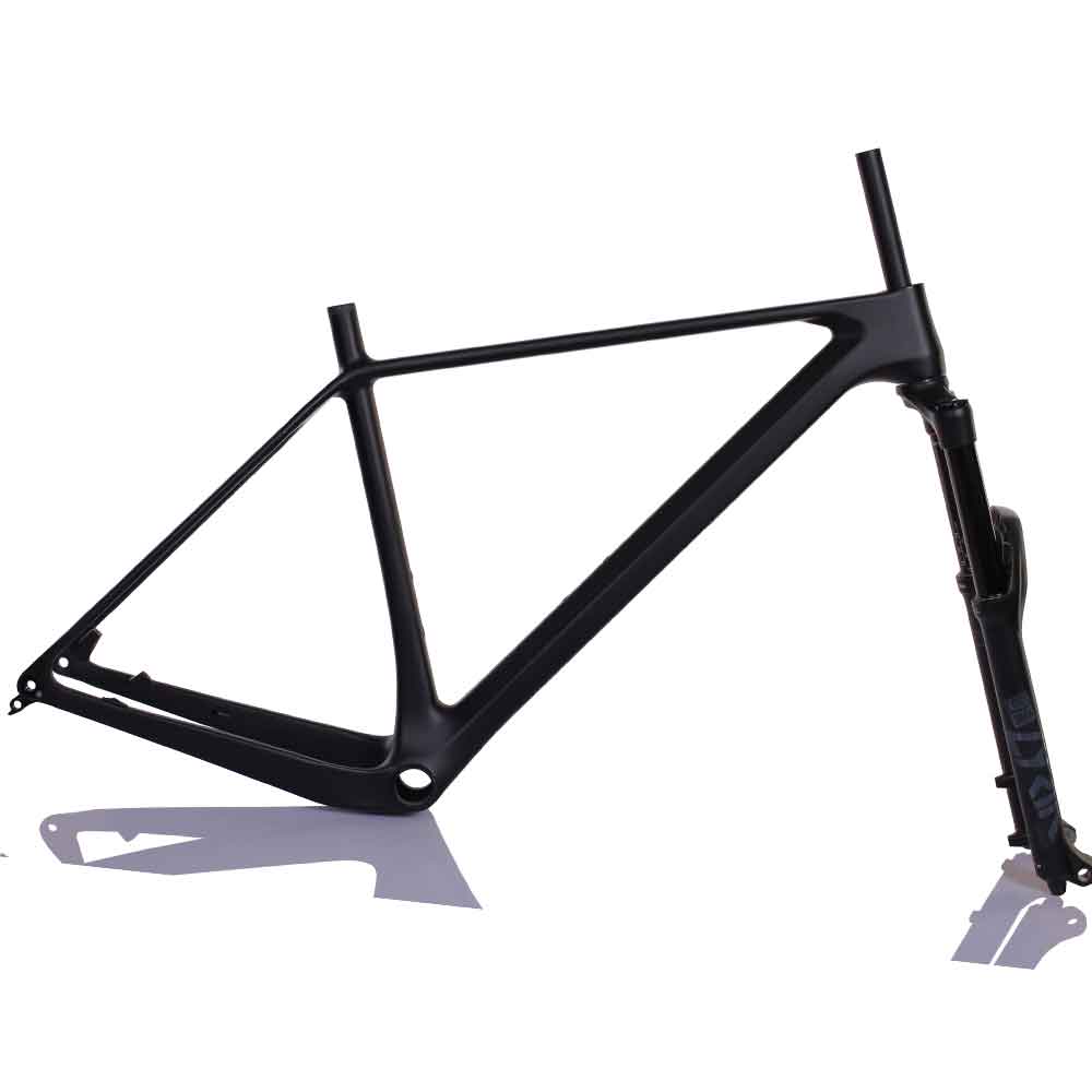 Max 3.0 Inch Tire Boost Lightweight T1000 Carbon Fiber Hardtail Mountain Bike Frame FM228