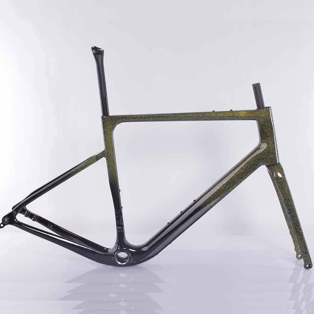 New Design Flip Chip Offset Max 50mm Tire T47 Carbon Gravel Bike Frame FM306