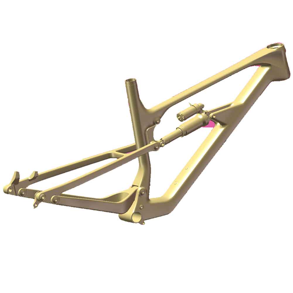 120MM Travel Carbon Suspension Mountain Bike Frame