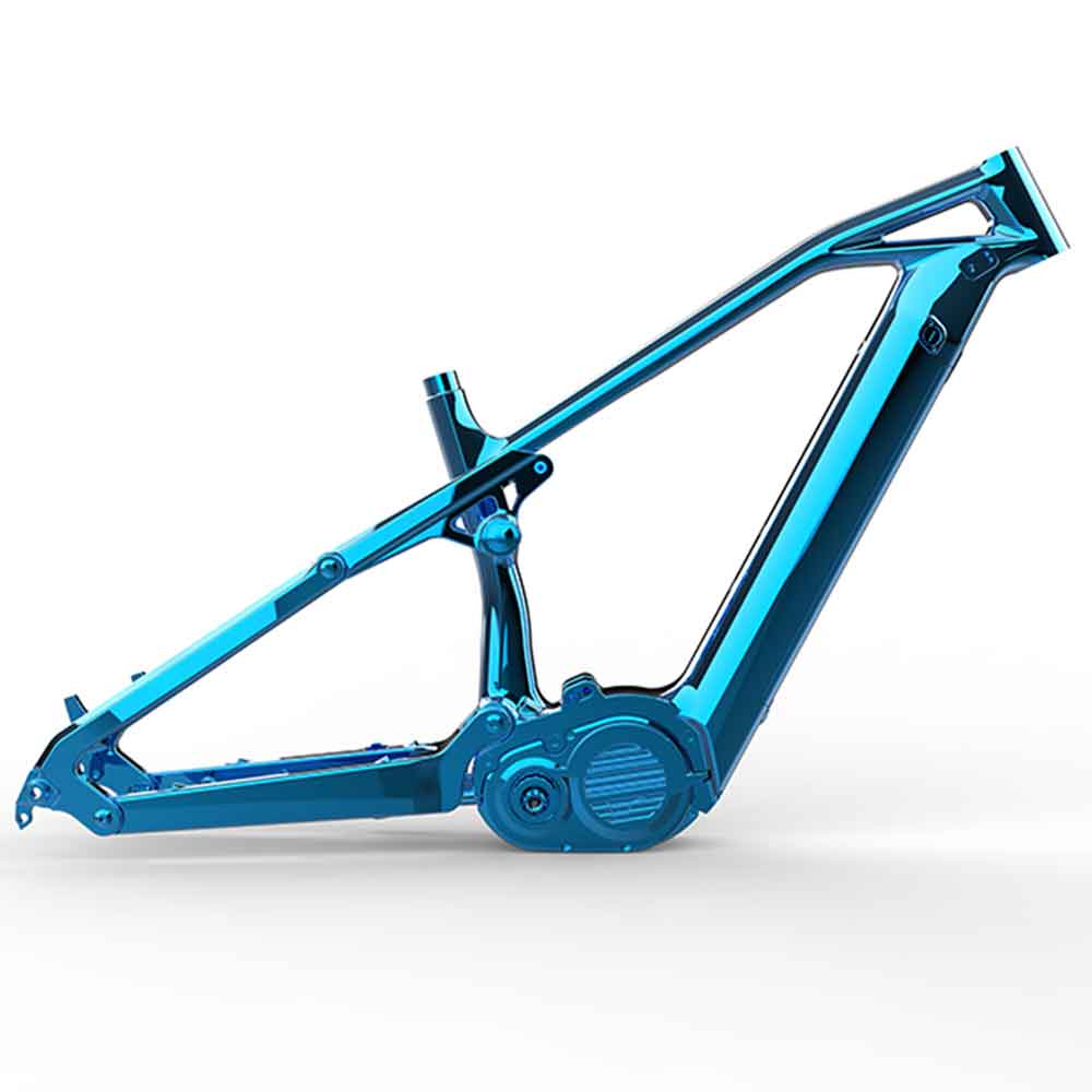 Bafang M620 Motor 1000W 200MM Travel Full Suspension Ebike Mountain Frame FM408