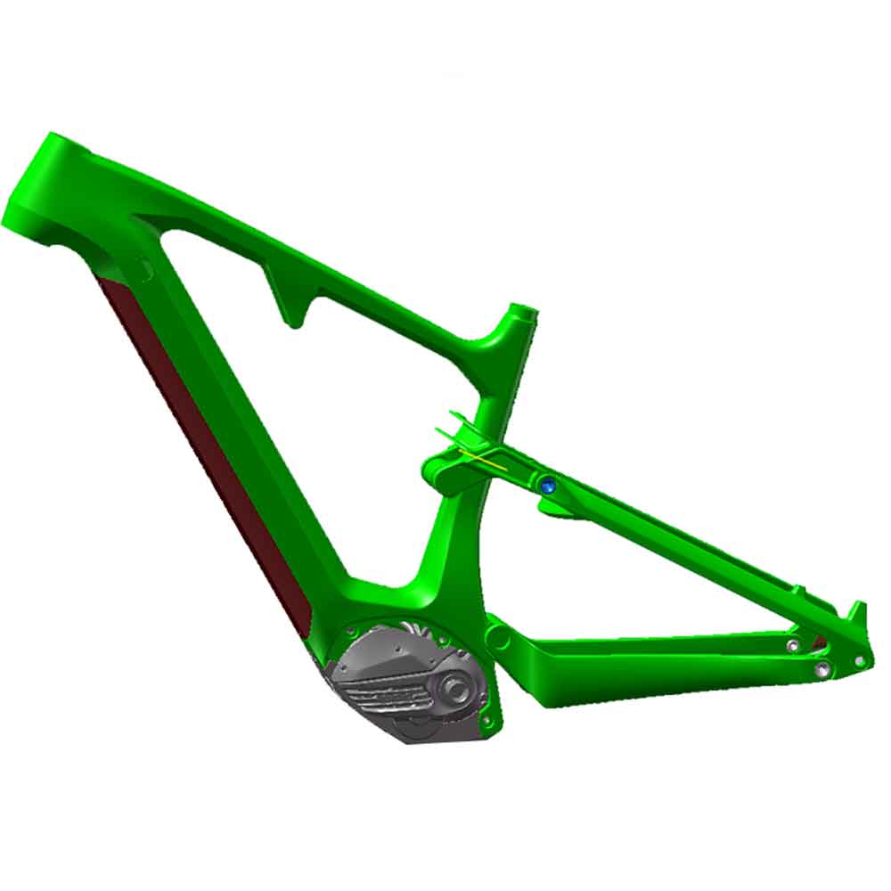 Full Suspension Electric Frame