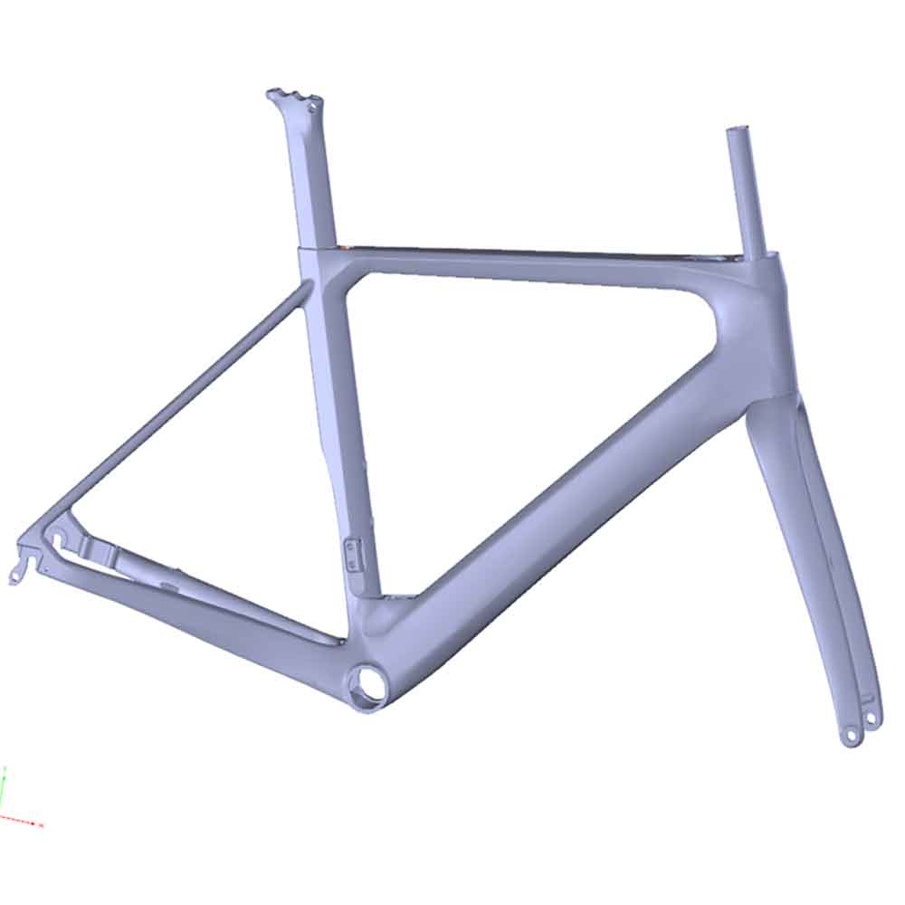 FSA HM 1.0 Hub Motor Quick Release Full Carbon Electric Road Bike Frameset FM406