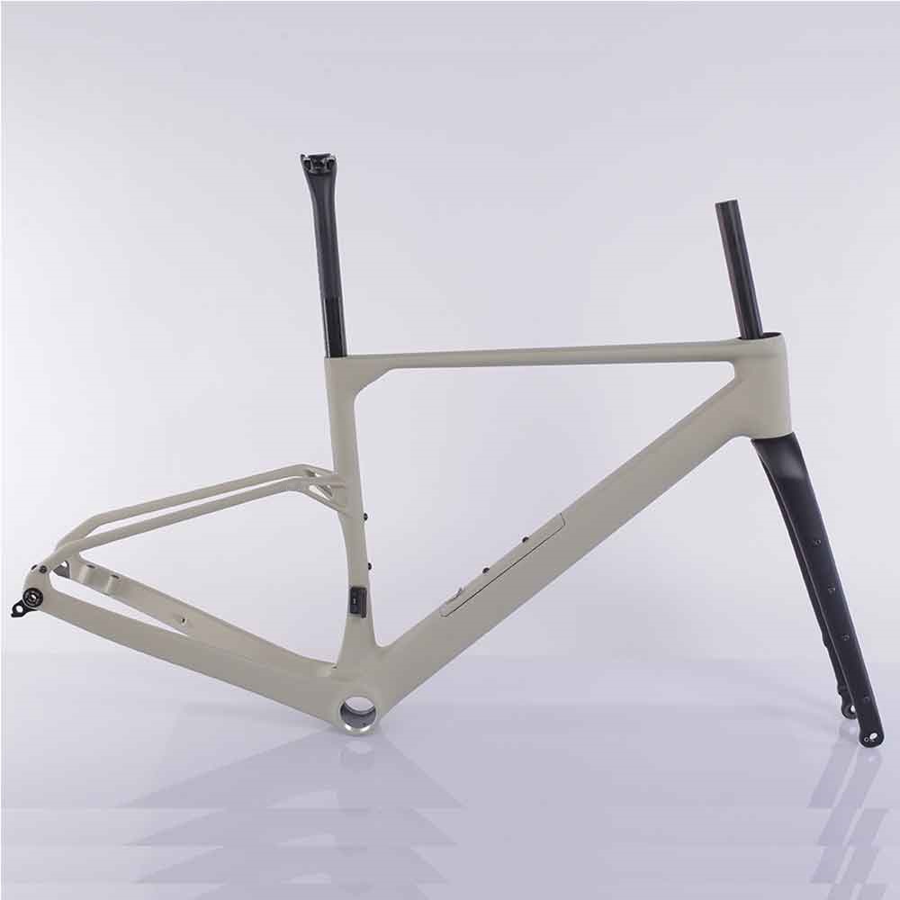 Explore the Features of the 2026 AERO Design T47 Bracket Gravel Bike Frame FM316
