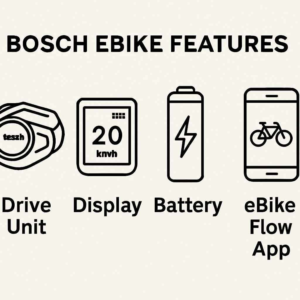 Bosch e-bike features