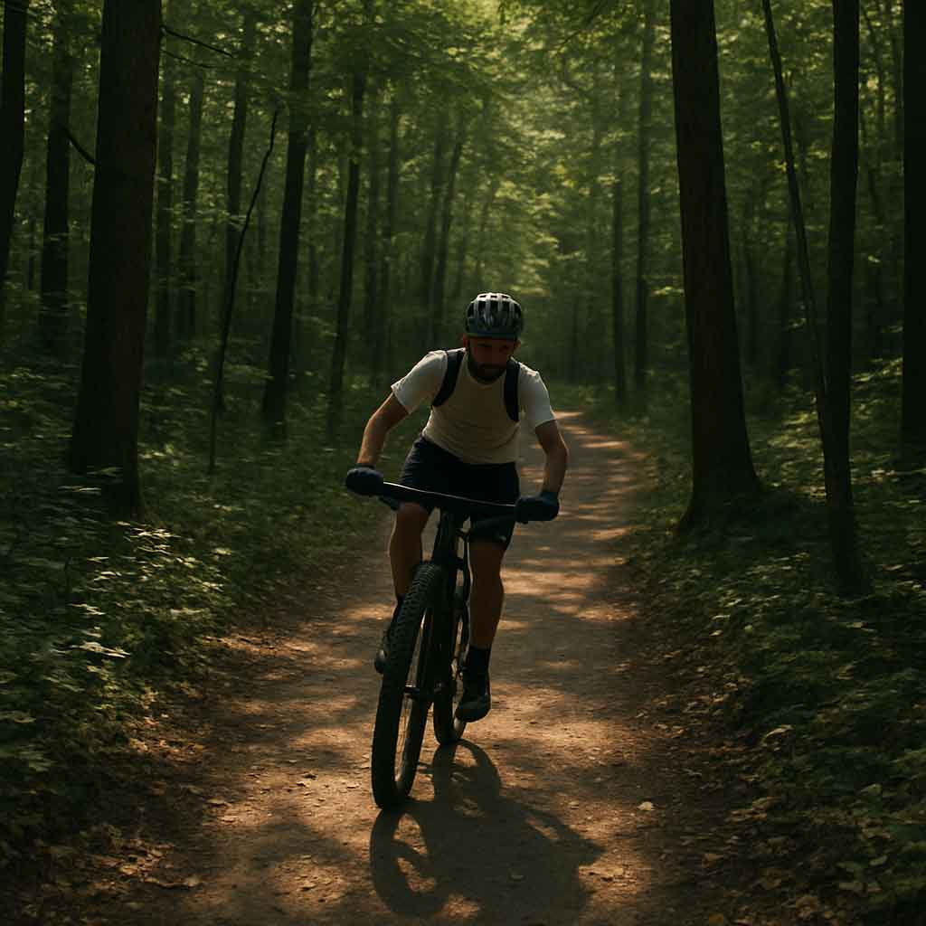 biking_through_forest