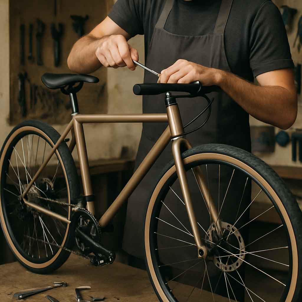 Custom bicycle assembly