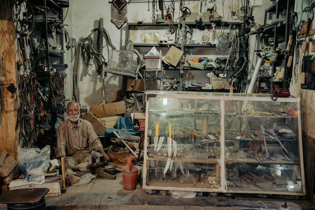 A workshop of an American bicycle manufacturer