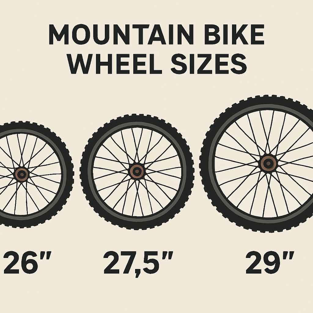 Different mountain bike wheel sizes