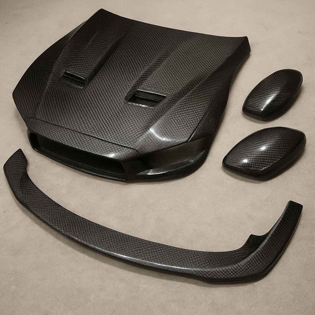 Carbon fiber car parts