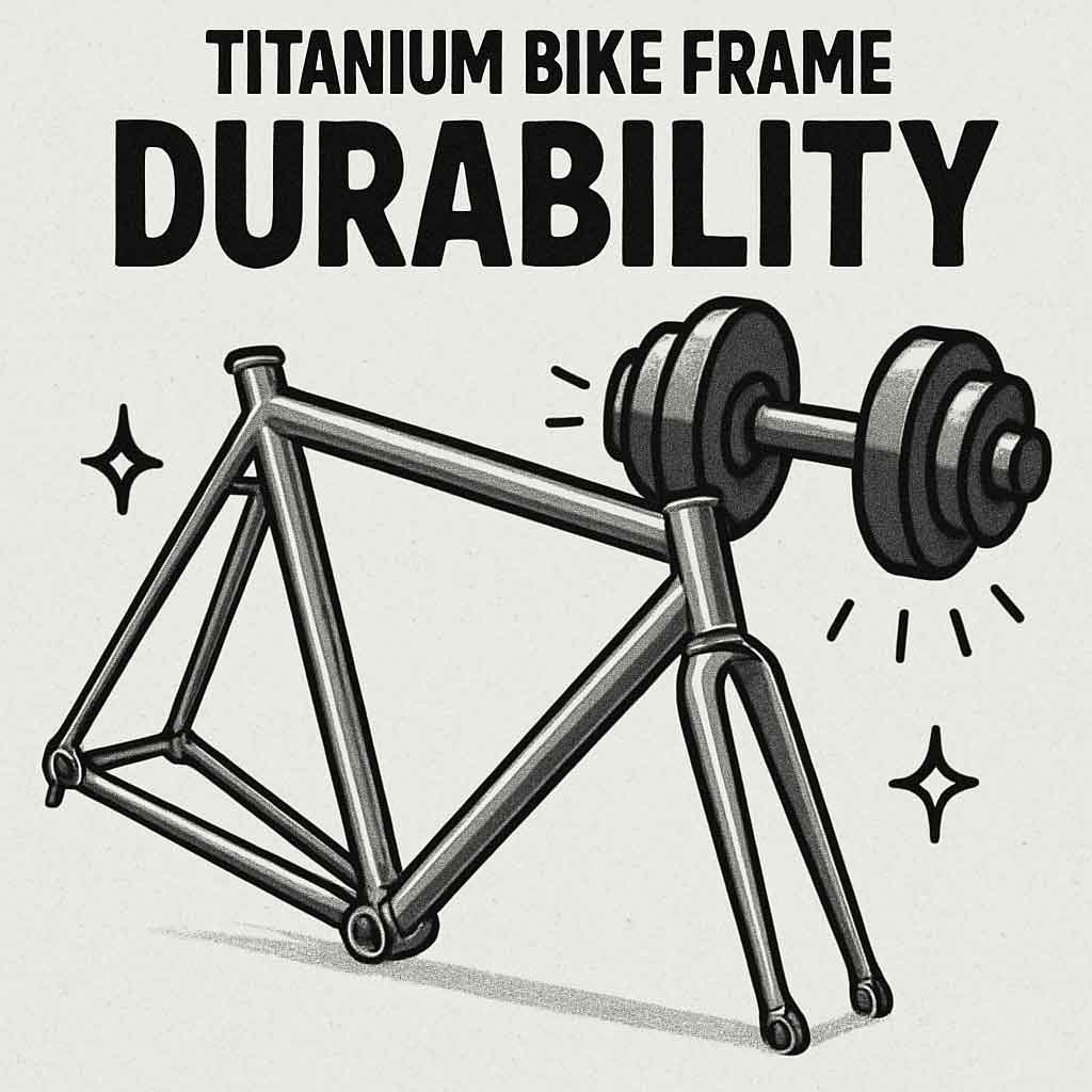 Titanium bike frame durability
