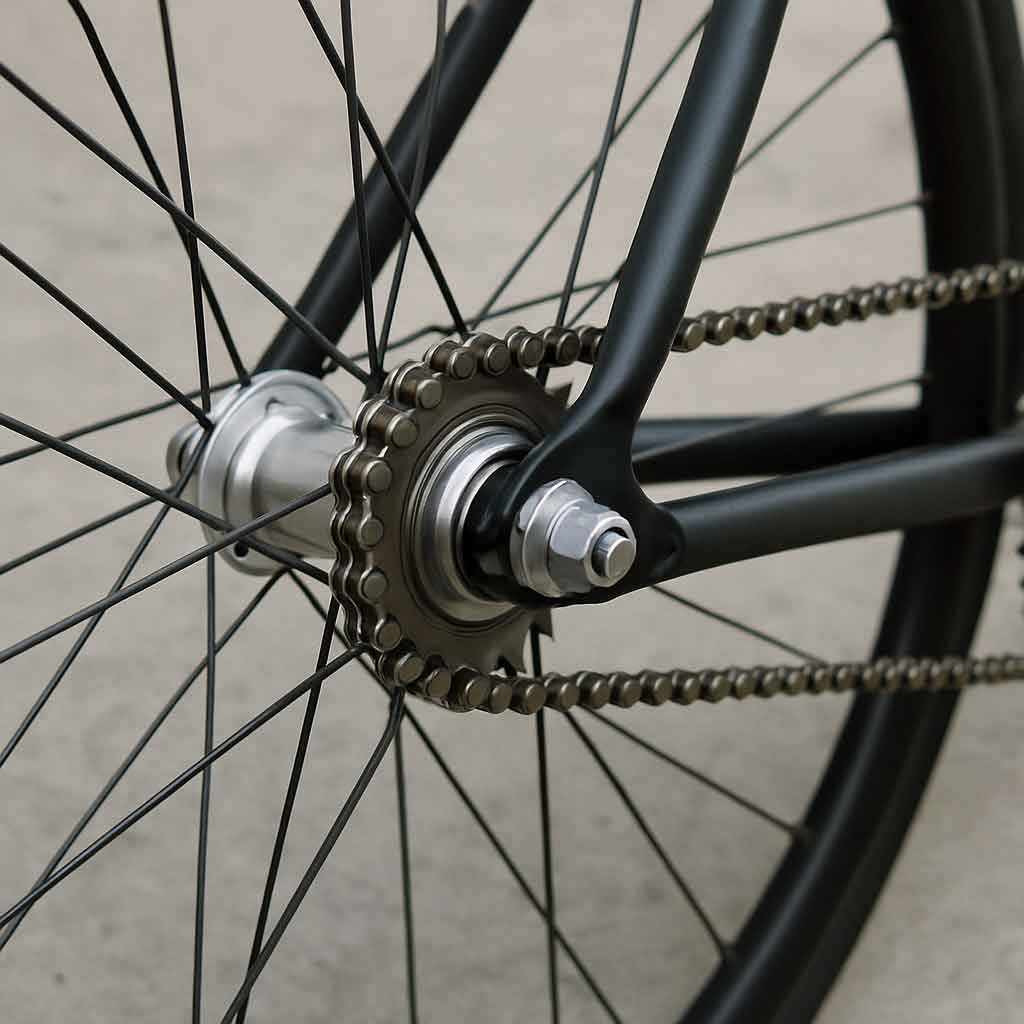 Loosen the Rear Wheel