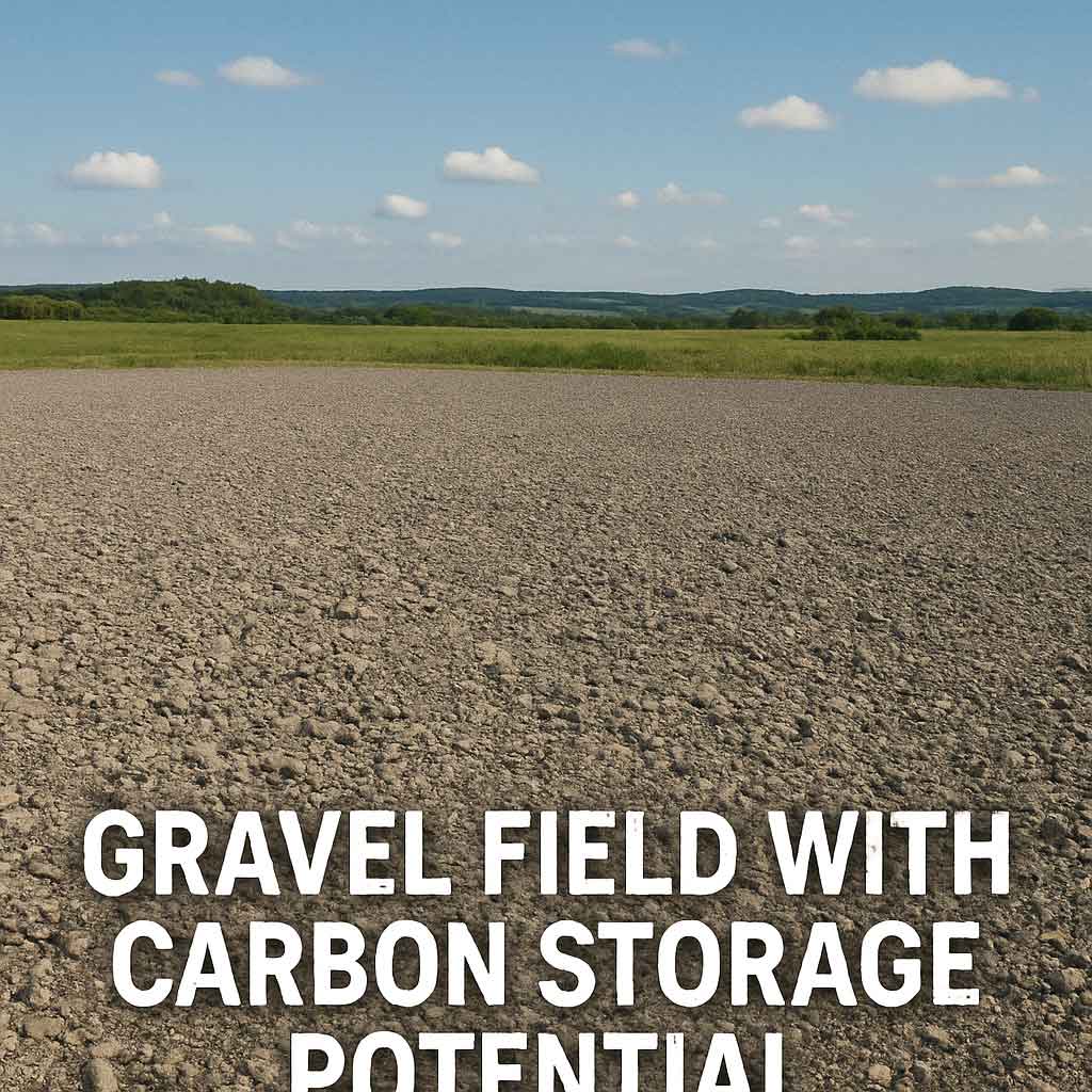The Benefits of Gravel Carbon Sequestration