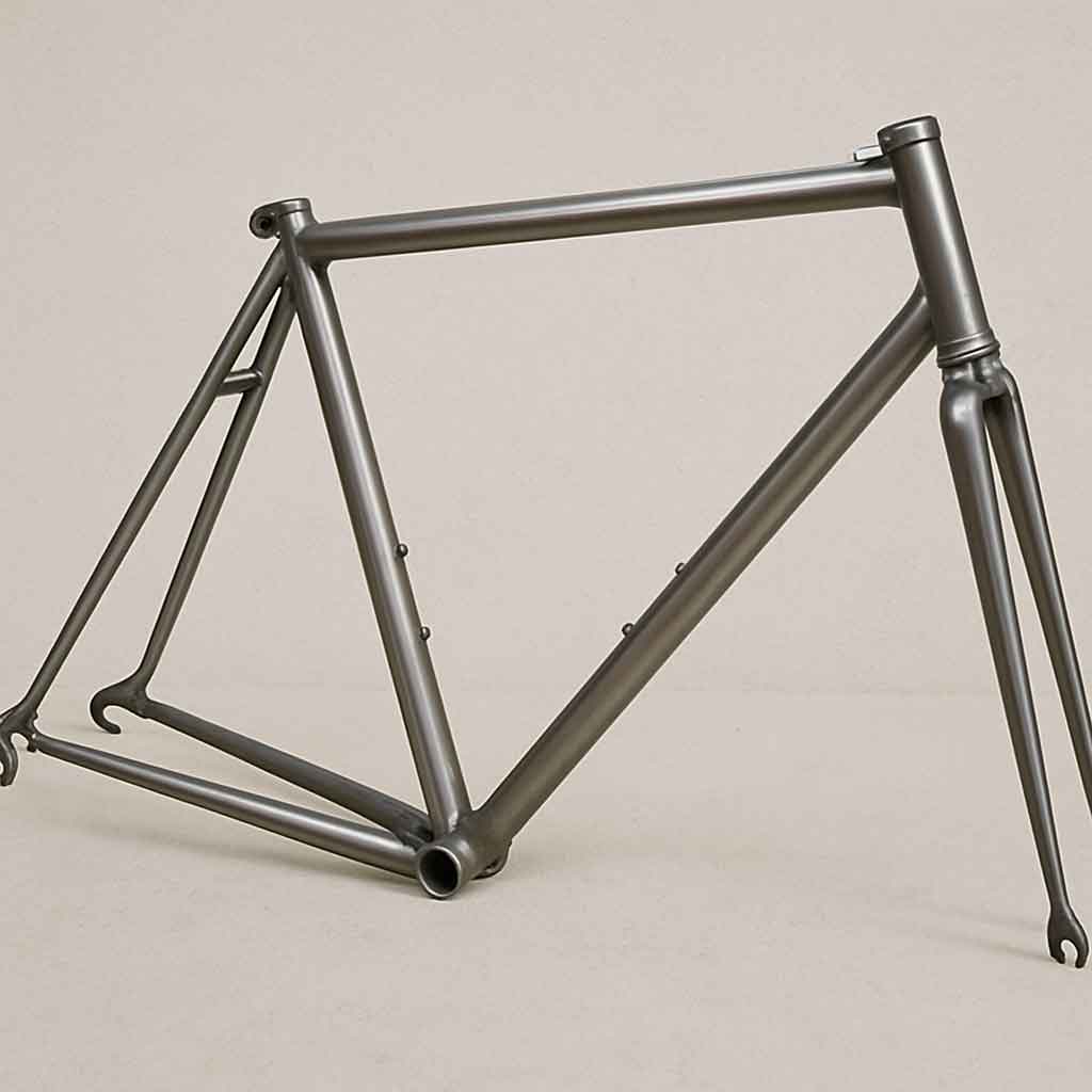 Cadre en acier vélo