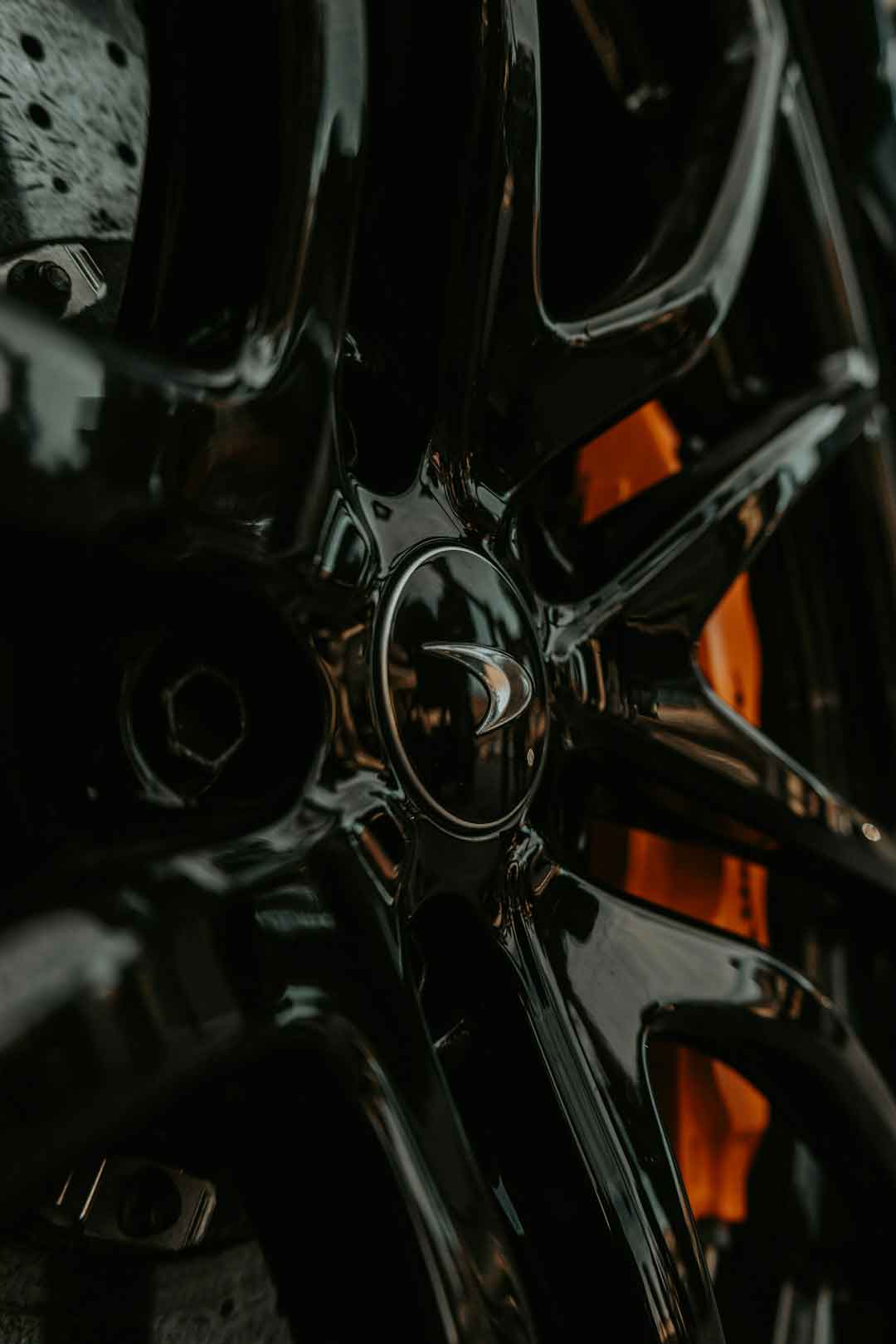 Carbon bike frame close-up