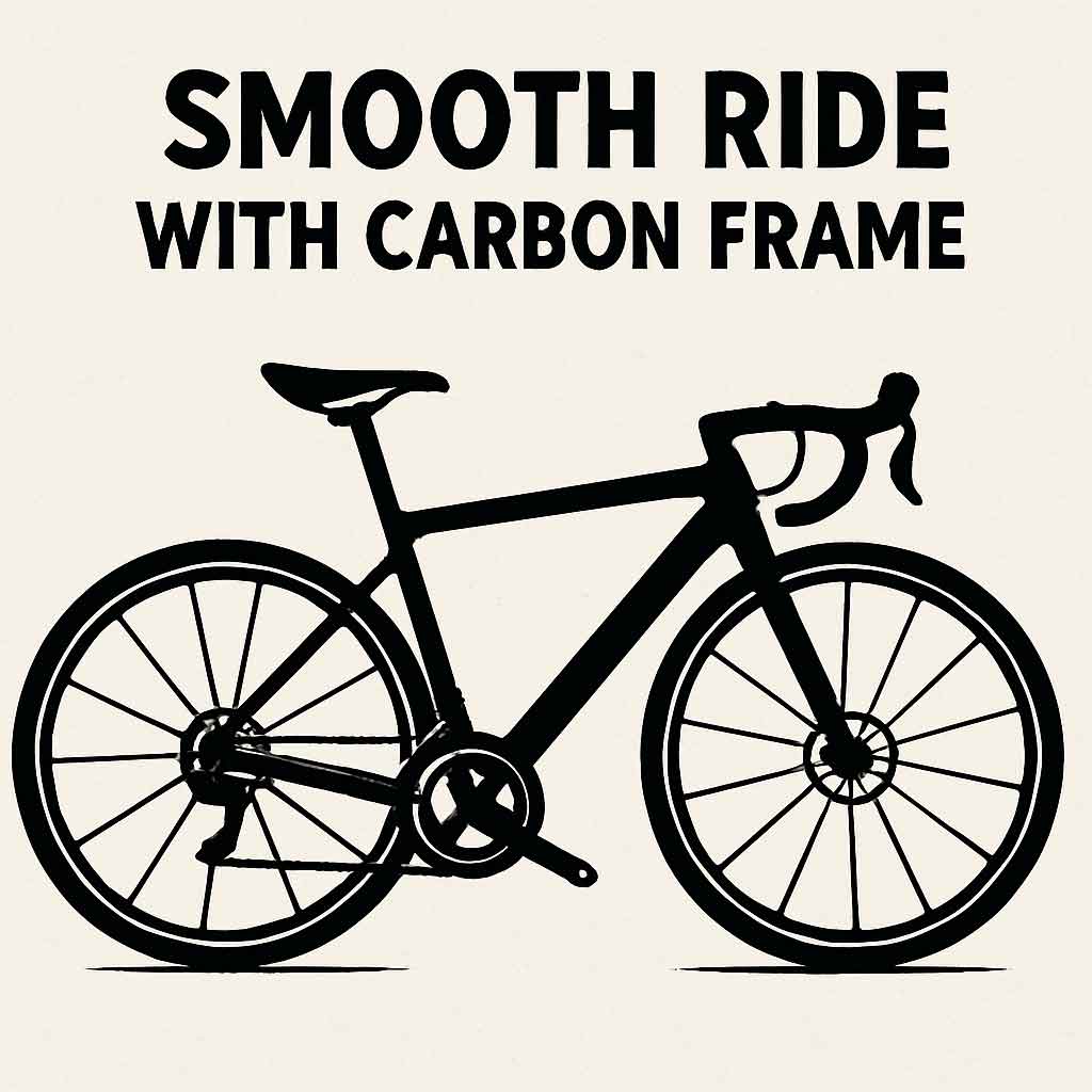 Smooth ride with carbon frame