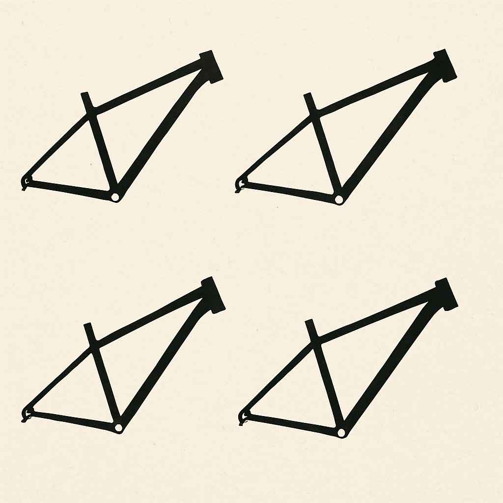 different hardtail mountain bike frames