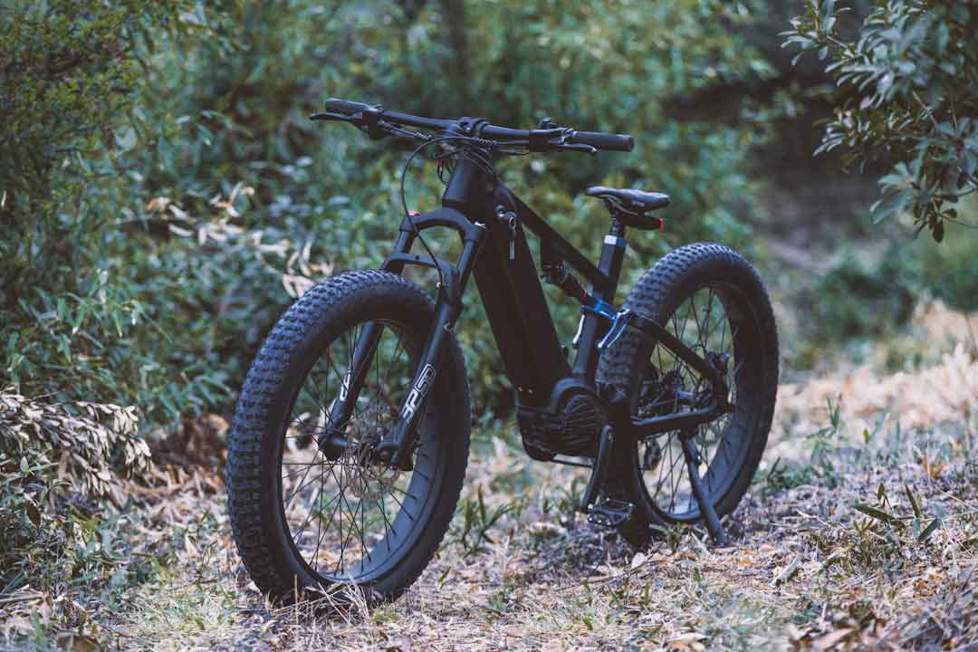 Sleek design of a modern carbon fiber bike