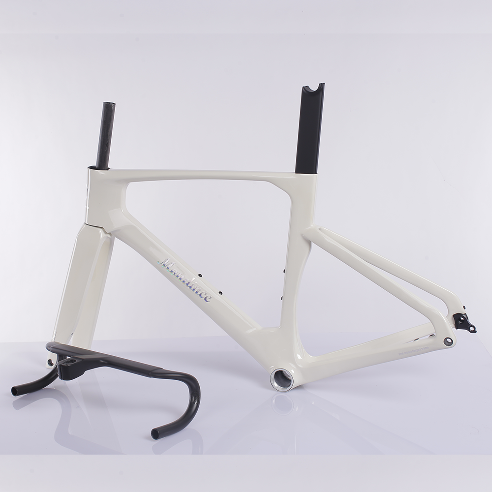 One Piece Monocoque AERO Road Bike Frame 