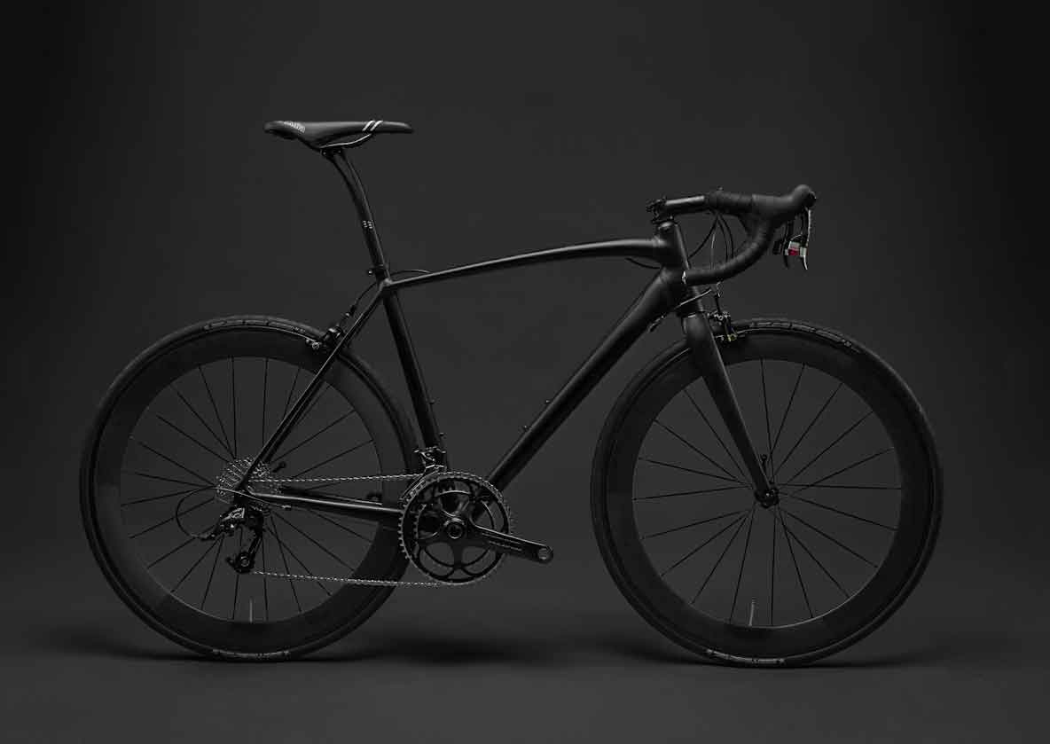 Side-by-side comparison illustration showing the difference between a proprietary derailleur hanger and a SRAM UDH