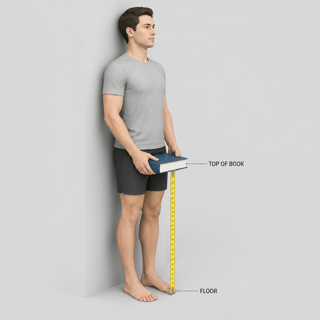 How to measure inseam for bike frame size