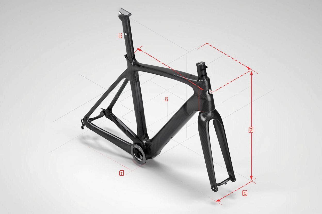 Road bike frame size chart
