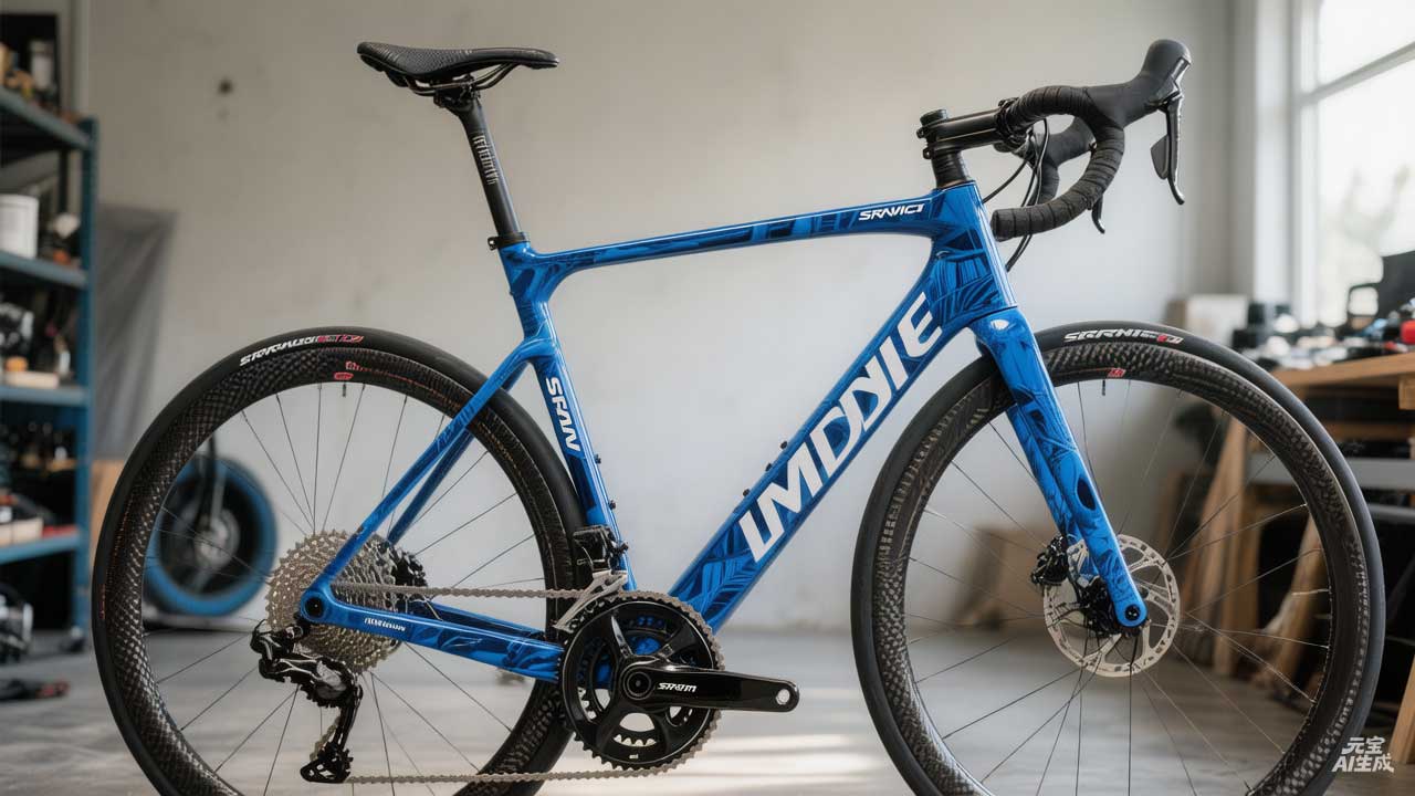 Lightweight FM336 race build with SRAM Rival AXS groupset and carbon wheels