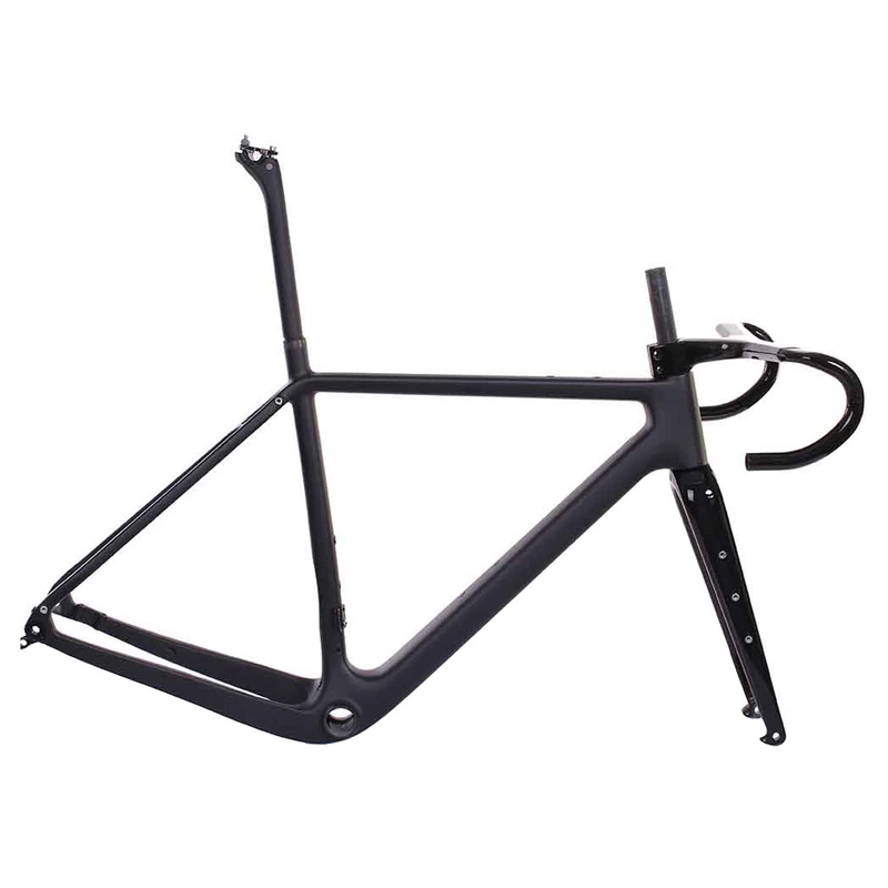 UDH Hanger Fully Internal Cable Max 45MM Tire Carbon Fiber Gravel Bike Frameset FM266