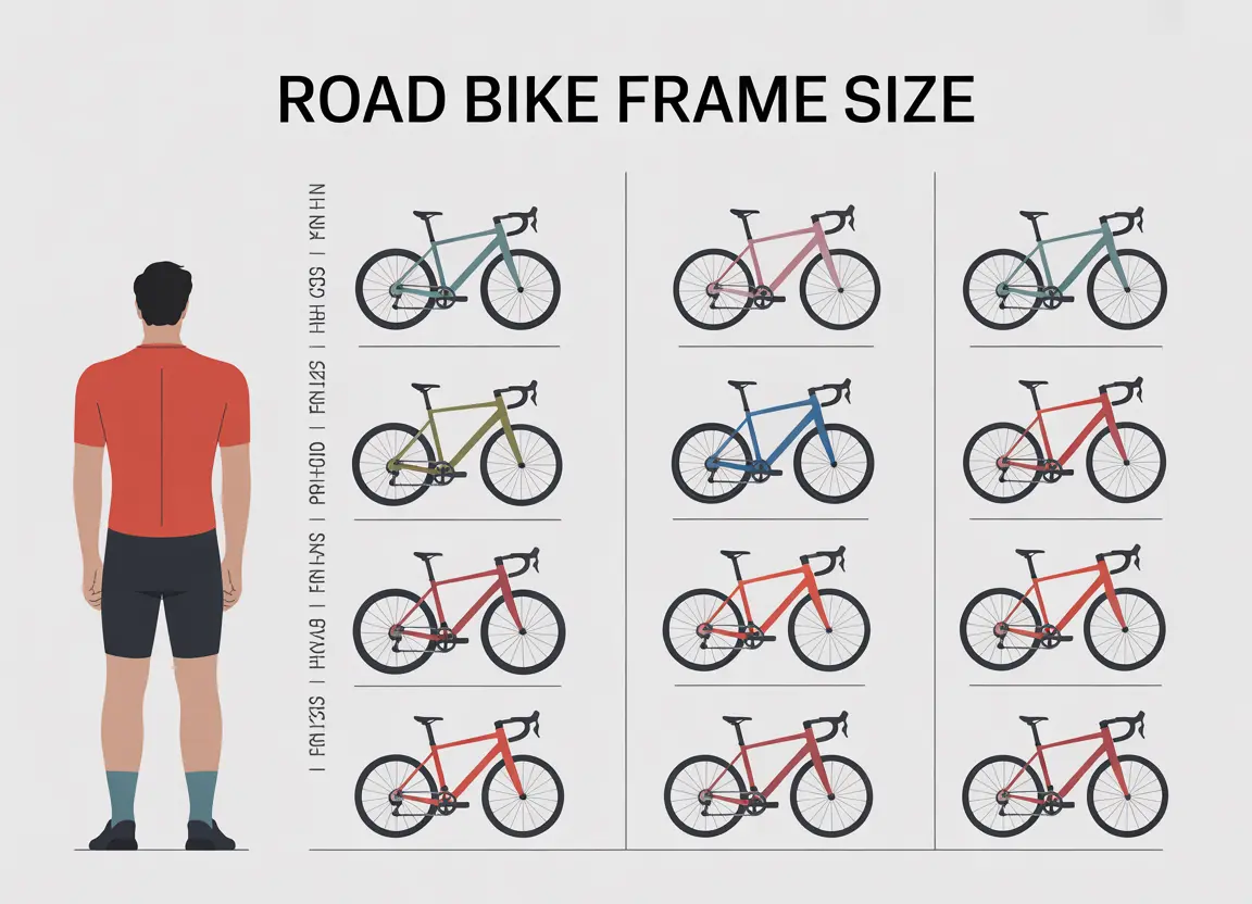Road Bike Frame Size Guide: How to Pick the Correct Size for Your Height and Inseam
