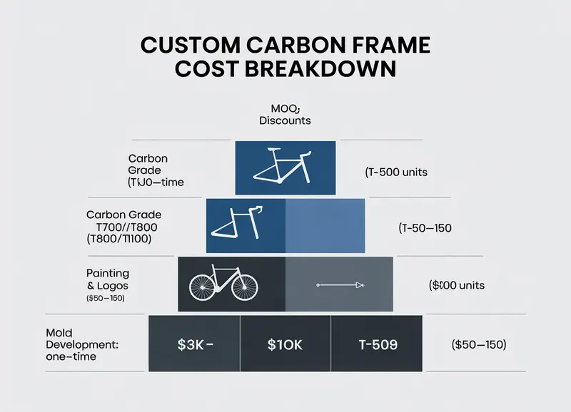 How Much Does a Custom Carbon Bike Frame Cost? – OEM Pricing Breakdown