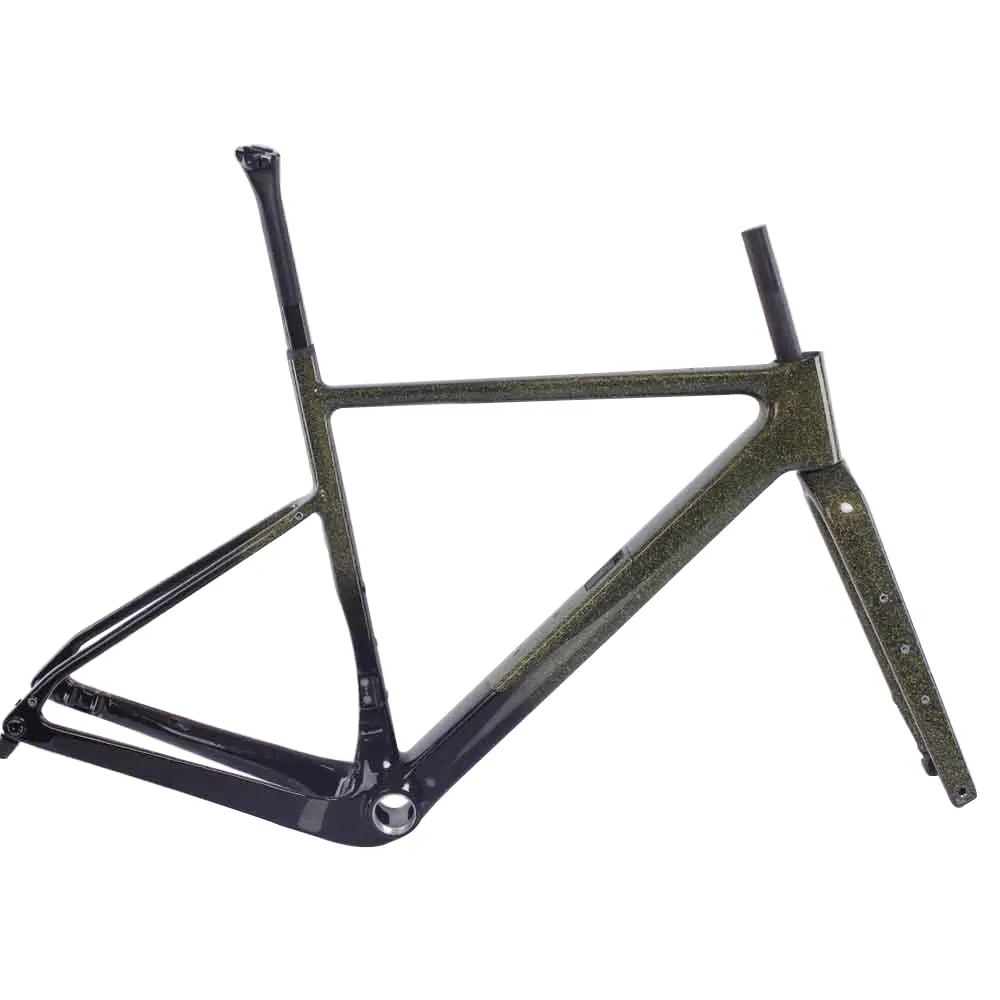 2025 New Designed UDH Hanger Full Carbon Fiber Gravel Bike Frame FM296