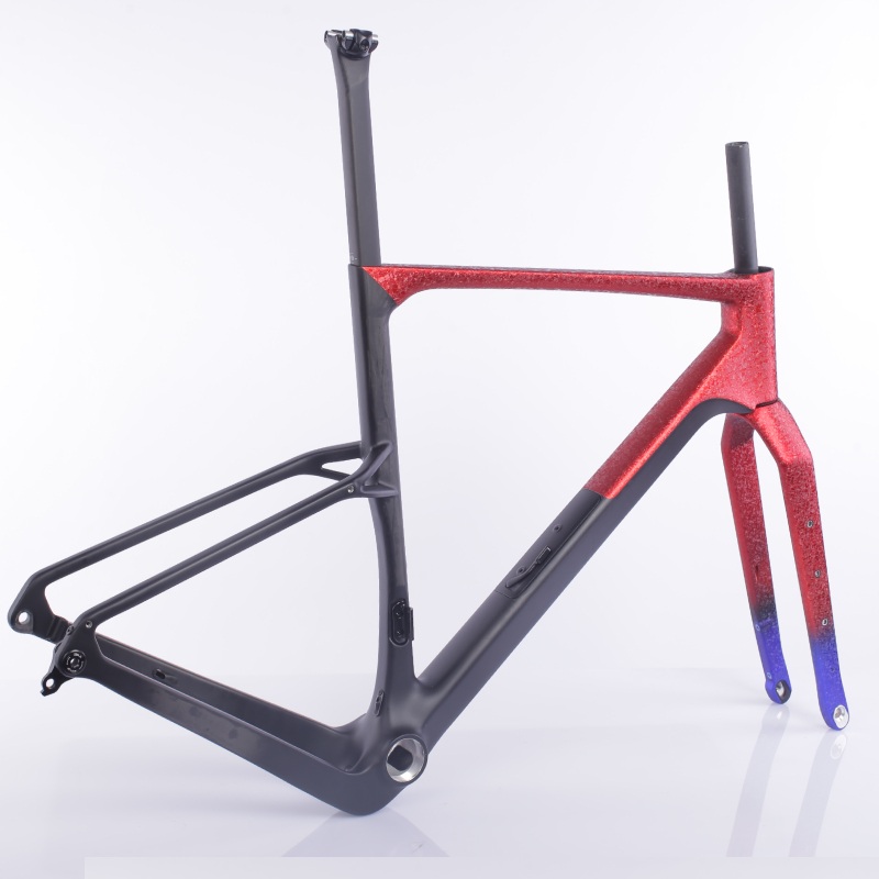 57mm tire gravel bike frame