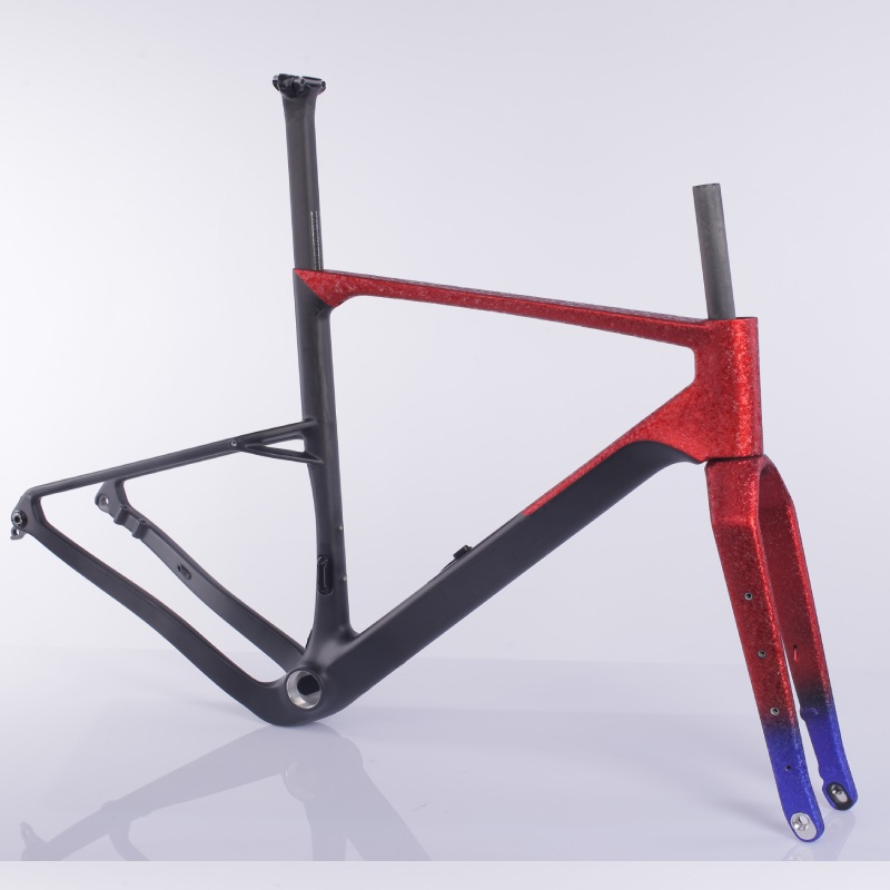 carbon new gravel bike frame