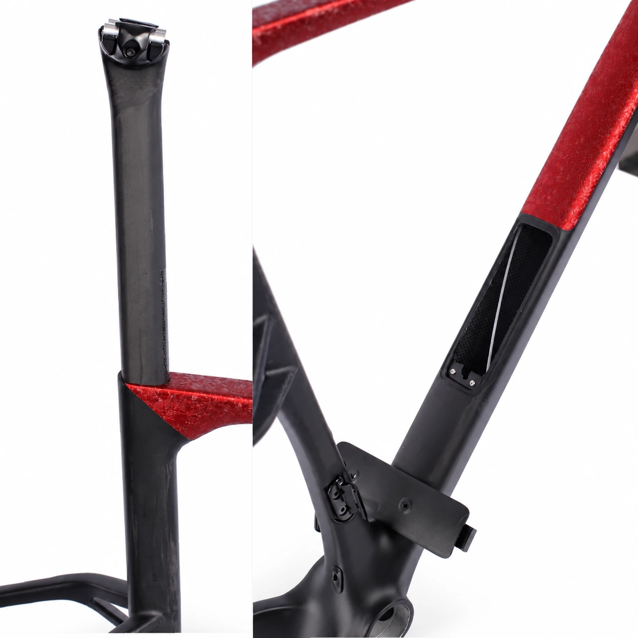 aero design carbon gravel bike frame