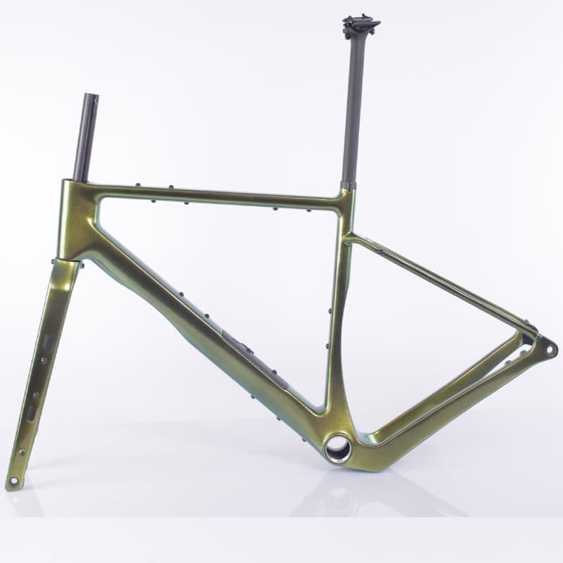 FM356 61mm max tire clearance gravel touring carbon frame