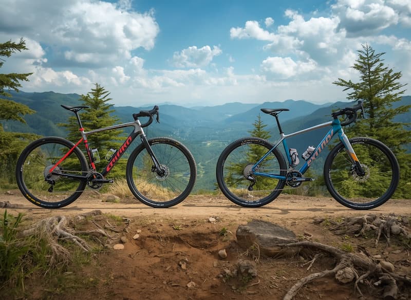 Off-road biking with cyclocross vs gravel bike