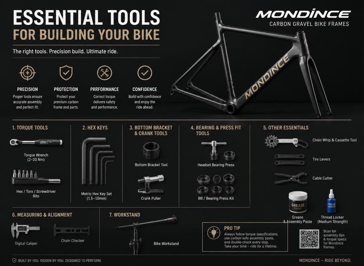 Essential Tools for Building Your Bike