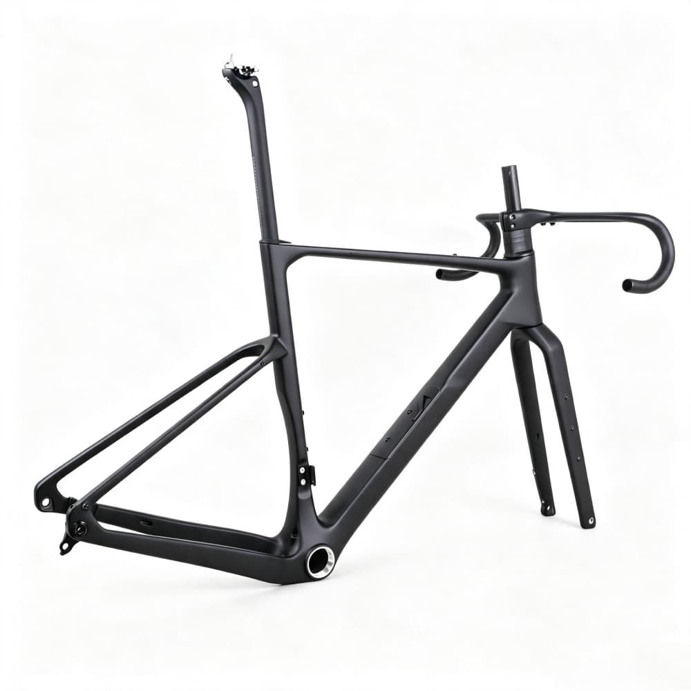 57mm tire gravel bike frame