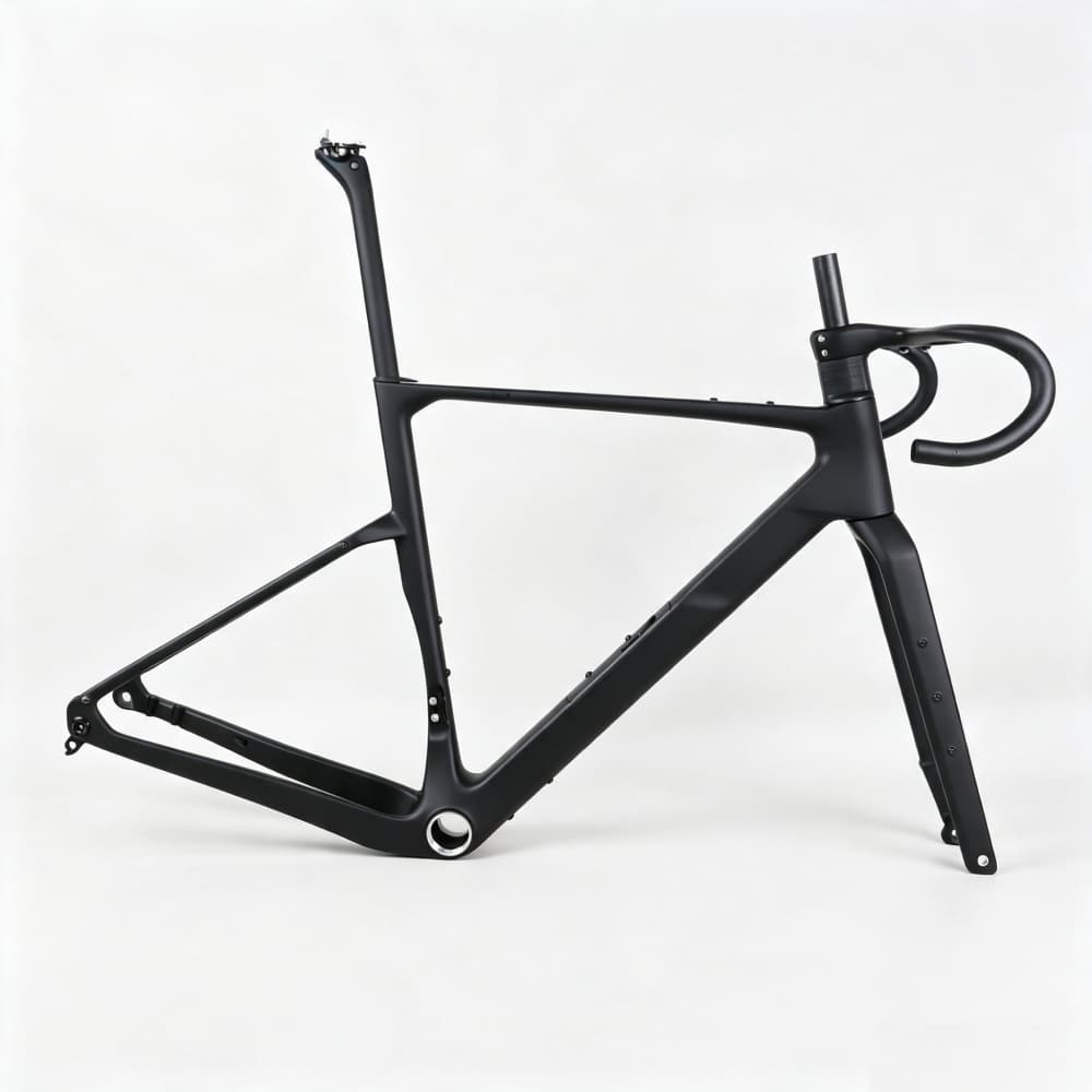 Mondince FM346 57mm Tire Carbon Fiber Gravel Frame 