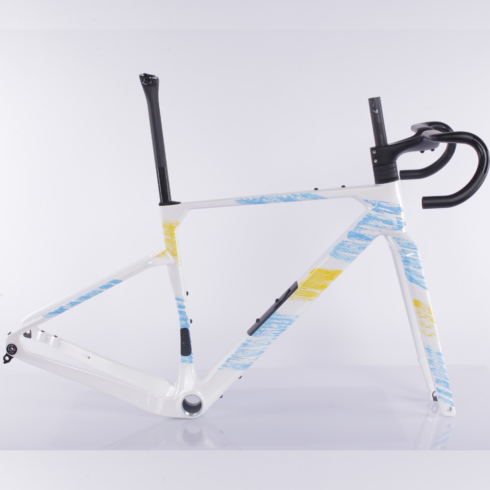 Mondince FM346 57mm Tire Carbon Fiber Gravel Frame 
