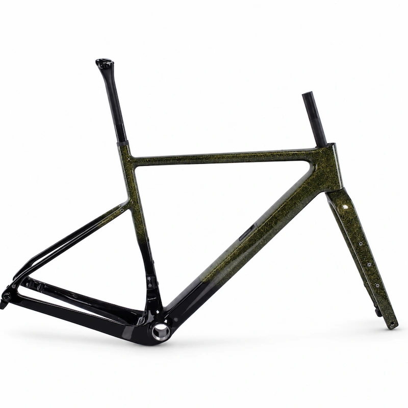 Mondince FM296 2025 New Designed UDH Hanger Full Carbon Fiber Gravel Bike Frame