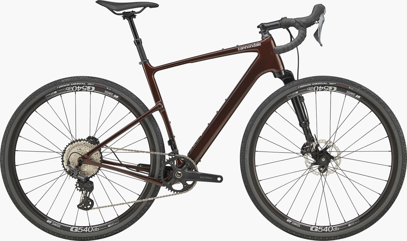 Cannondale Topstone Carbon Lefty gravel bike with front suspension fork