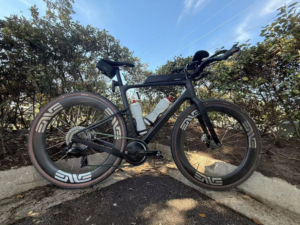 Mondince FM366 carbon gravel bike custom build real photo