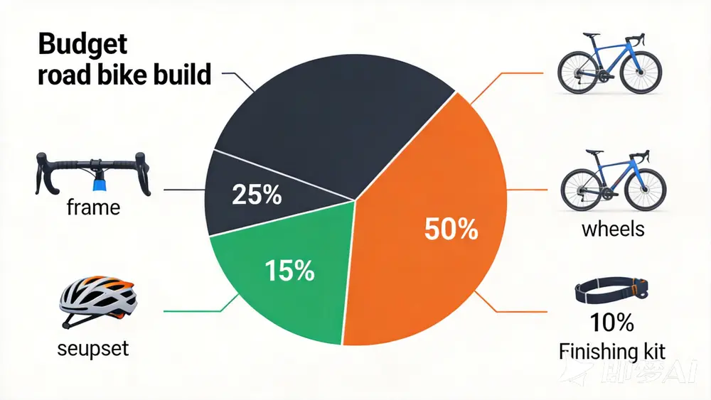Budget allocation pie chart