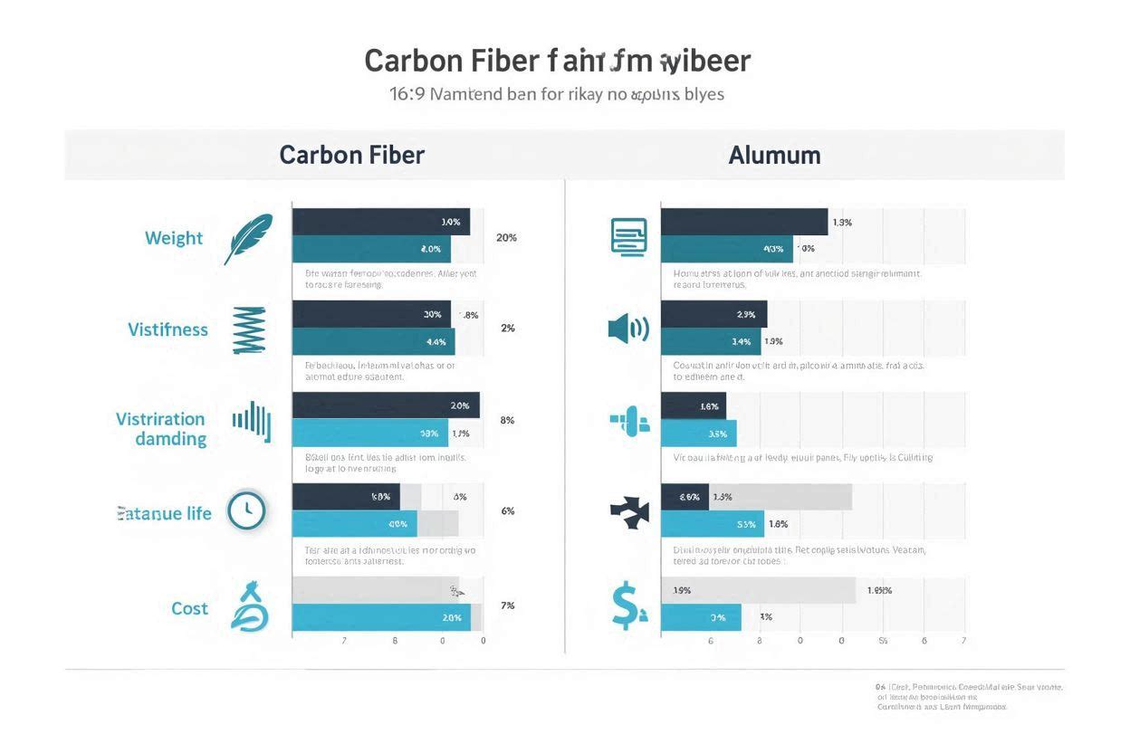 Carbon vs aluminum comparison chart