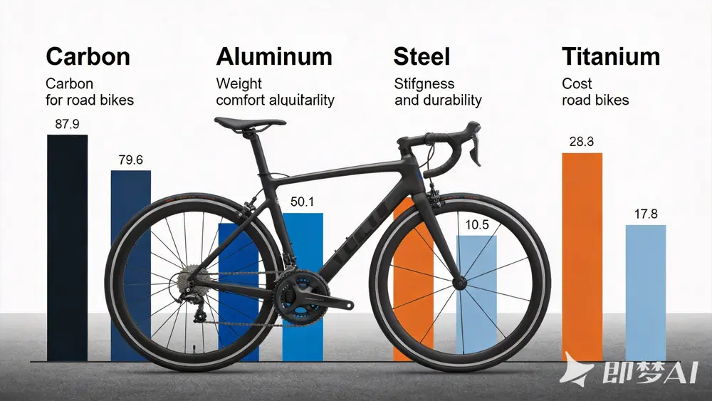 Road Bike Frame Materials: Carbon vs Aluminum vs Steel vs Titanium